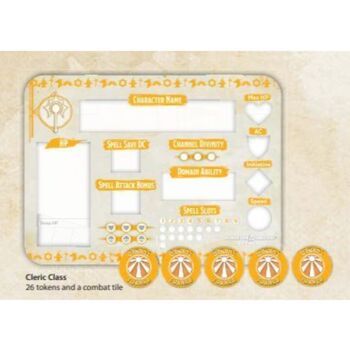 Dungeons andamp Dragons  Cleric Class Token Set