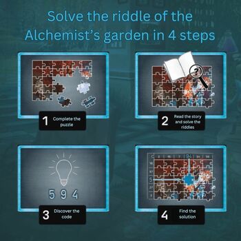 Exit the Game  The Alchemists Garden Game and Puzzle