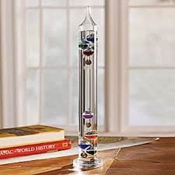 Galileo Thermometer   10 Ball