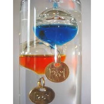 Galileo Thermometer   10 Ball