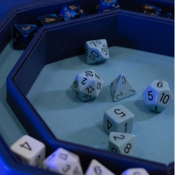 LPG Dice Arena - Cobalt  Pale Cyan