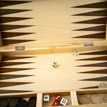 LPG Wooden Folding Backgammon Case 45CM