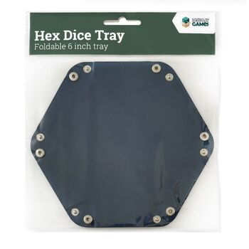 LPG  Hex Dice Tray 6andquot Blue