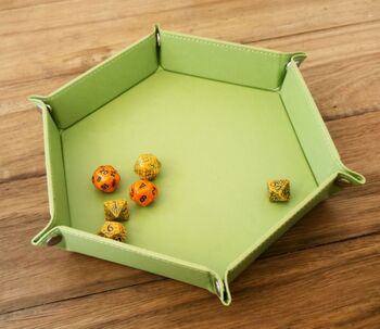 LPG  Hex Dice Tray 8andquot Red