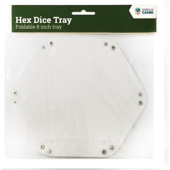 LPG  Hex Dice Tray 8andquot White