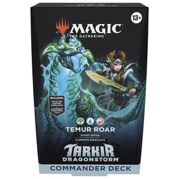 Magic The Gathering  Tarkir Dragonstorm Commander Deck Display