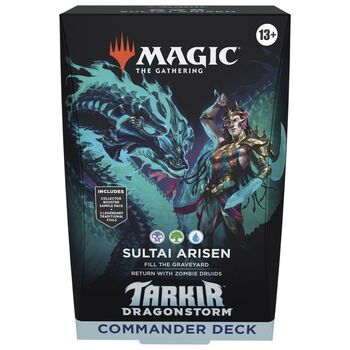 Magic The Gathering  Tarkir Dragonstorm Commander Deck Display