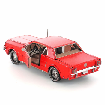Metal Earth  1965 Ford Mustang Coupe Red