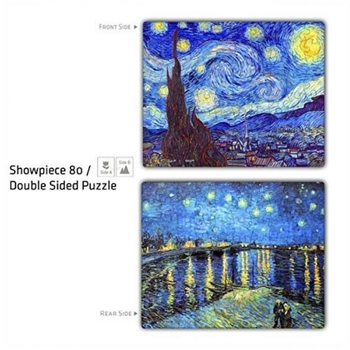 Pinto  Showpiece Double Sided Puzzle  Van Goghand39s Starry Night