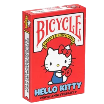 Playing Card  Single Bicycle Hello Kitty 50th Anniversary