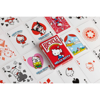 Playing Card  Single Bicycle Hello Kitty 50th Anniversary
