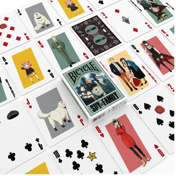 Playing Card  Single Bicycle Spy Family