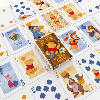 Playing Card  Single Bicycle Winnie Pooh