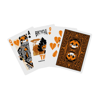 Playing Cards  Single Bicycle Tiger