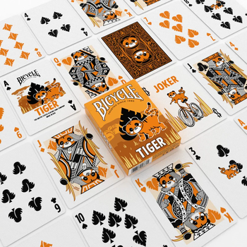 Playing Cards  Single Bicycle Tiger