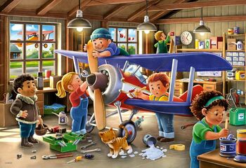 Ravensburger  Planes andamp Trains Puzzle 