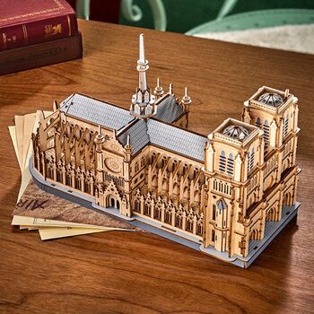Rolife  DIY Paris Cathedral Notre Dame