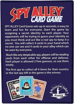 Spy Alley  Card Game