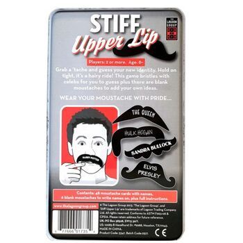 Stiff Upper Lip Tin