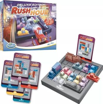 Thinkfun  Rush Hour Deluxe Edition Refresh Thinkfun  Rush Hour Deluxe Edition Refresh