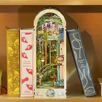 Tonecheer  Book Nook Givermy Garden