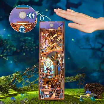 Tonecheer  Book Nook Magic Stars Room