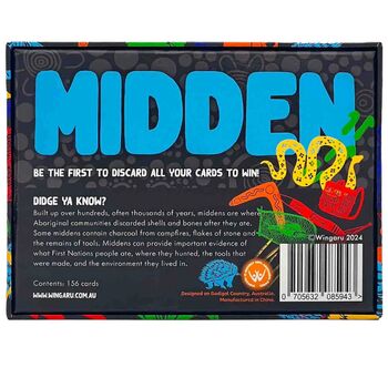 Wingaru  Midden Card Game
